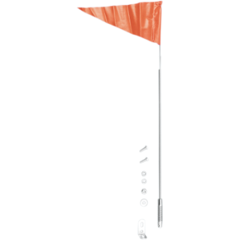 Lipp mototehnikale, paiduva vedru kinnitusega