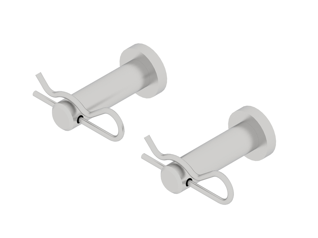 Pins 10x40mm: ( Lumesaha adapter põhja alla kinnitamisekss ); 2pcs / set