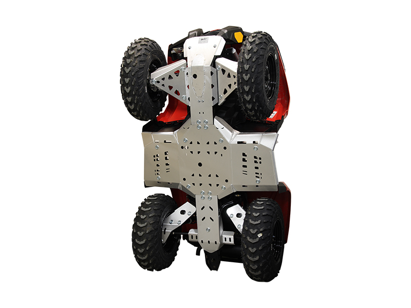 Skid plate full set (aluminium) - OUTLET: CanAm G2 Outlander: 450 / 500 / 570: fit tested