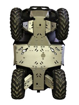 Skid plate full set (aluminium): CFMOTO CFORCE 450-S / 520-S (2022+): CFORCE 400 / 500 (in USA)