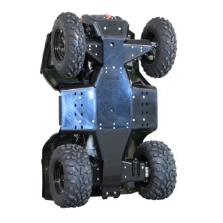 Põhjakaitse täis komplekt (plastik): Polaris Sportsman 800 (-2010)