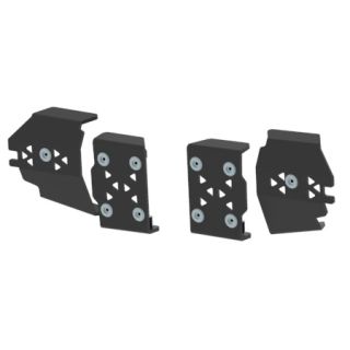 Tagumiste õõtshoobade kaitsmed, plastik (paar) Polaris: Sportsman XP (2017+): Sportsman Touring XP 1000 (2018+)