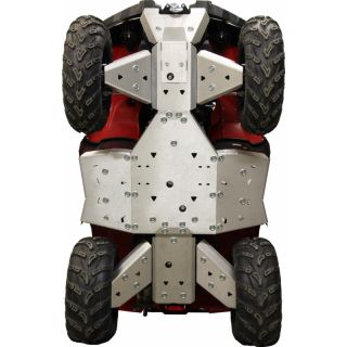 Põhjakaitse täis komplekt (alumiinium): Yamaha Kodiak 450: (2017+)