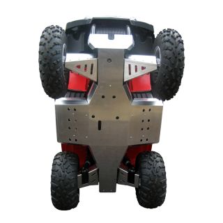Põhjakaitse täis komplekt (alumiinium): Polaris Sportsman 400 / 450 / 500 (-2010)