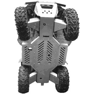 Põhjakaitse täis komplekt (alumiinium): Yamaha Grizzly 660
