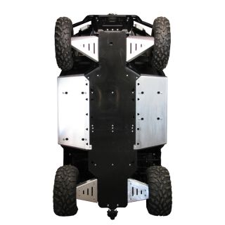 Põhjakaitse täis komplekt (plastik): Polaris Ranger 400 / EV