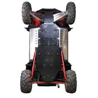 Põhjakaitse täis komplekt (plastik): Polaris RZR 900 XP (-2014)