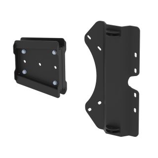 Lumesaha adapter põhja alla kinnitamiseks: Polaris RZR 1000 XP / RZR 900 S /  RZR 1000 S ( for long push tubes )