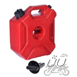 Kütusekanister kinnitusega, 5 liitrit, punane