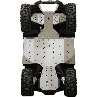 Skid plate full set (aluminium / economy set): CFMOTO CFORCE 850: CFORCE 800 XC (in USA): CFORCE 1000 OVERLAND