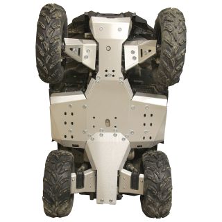 Skid plate full set (aluminium): Polaris Sportsman: 570 SP (2021+):  570 Trail (2021+)