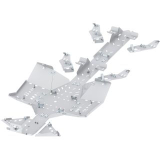 Skid plate full set (aluminium): CanAm Outlander 6x6 450 MAX