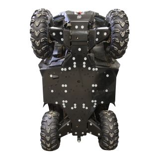 Skid plate full set (plastic): LONCIN XWOLF 700L: GOES XWOLF 700 MAX