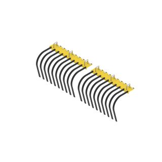 Landscape rake: (Receiver Mount System)