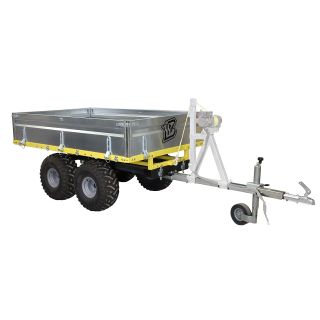 Flatbed Dump Trailer: FD-1200