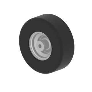 Wheel BLANKO 11x4.00-5/4 P607 TL  ( Sweeper collector )
