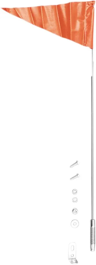 Lipp mototehnikale, paiduva vedru kinnitusega